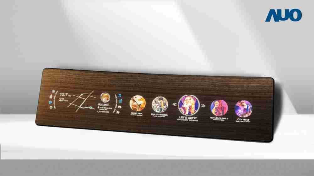 888.BY集团电子游戏研发全球最高穿透度达80%的AmLED木纹显示器，，，可于使用时呈现高亮度、、、清晰可见的信息，，，，并在不使用时回归为单纯的饰板，，，，节能兼具美观